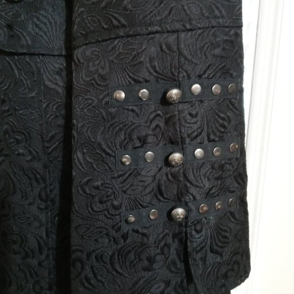 Hearts & Roses London Gothic Long Coat – Size 16 – Early 2000s - Picture 5 of 10